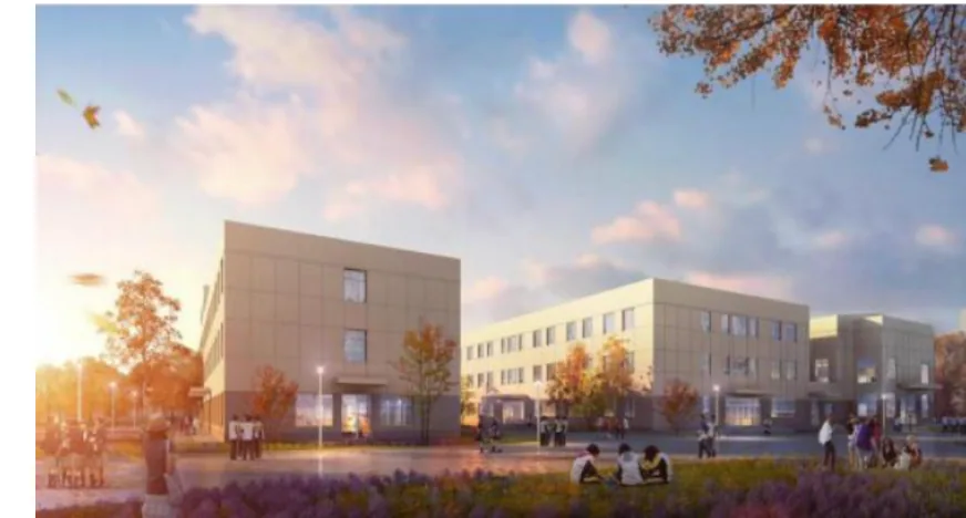 Student services centre rendering